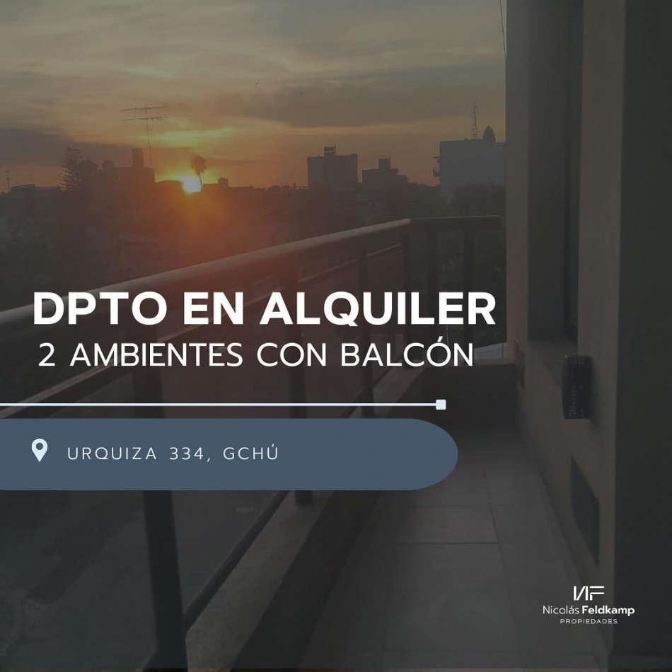 ¡Departamento centrico en alquiler en Gualeguaychu!