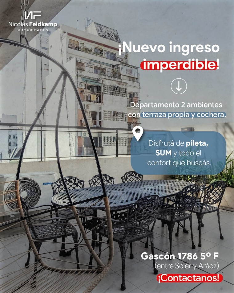 DEPARTAMENTO EN ALQUILER‼️ ¡Nuevo ingreso imperdible en CABA! 